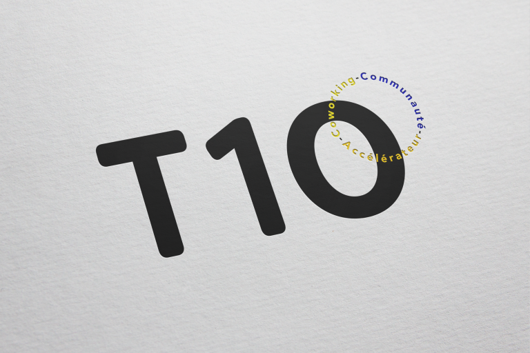 Création du logo T10 – Espace de Coworking