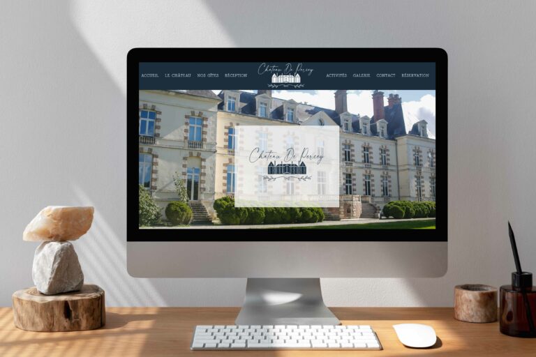 Création du Site internet Château de Percey